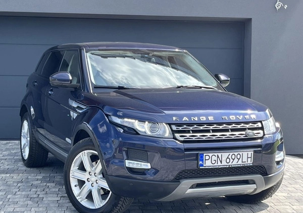 Land Rover Range Rover Evoque cena 77000 przebieg: 121500, rok produkcji 2015 z Gniezno małe 191